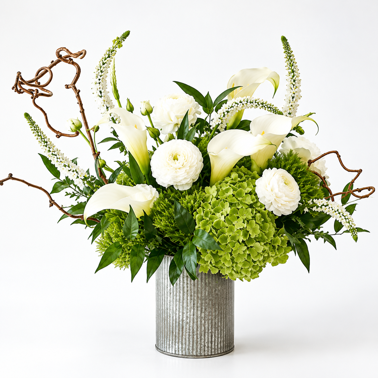green-floral-arrangement